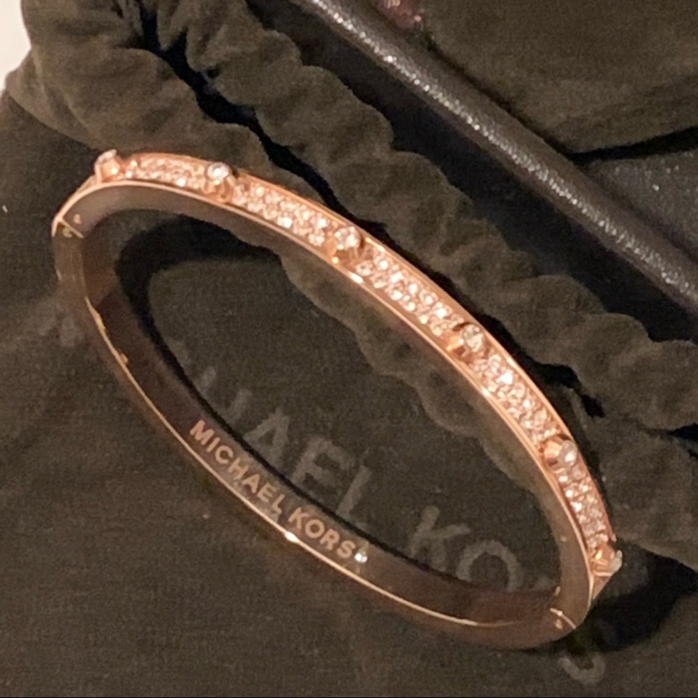 Michael Kors Astor Studded Bracelet - Rose Gold - Picture 3 of 8